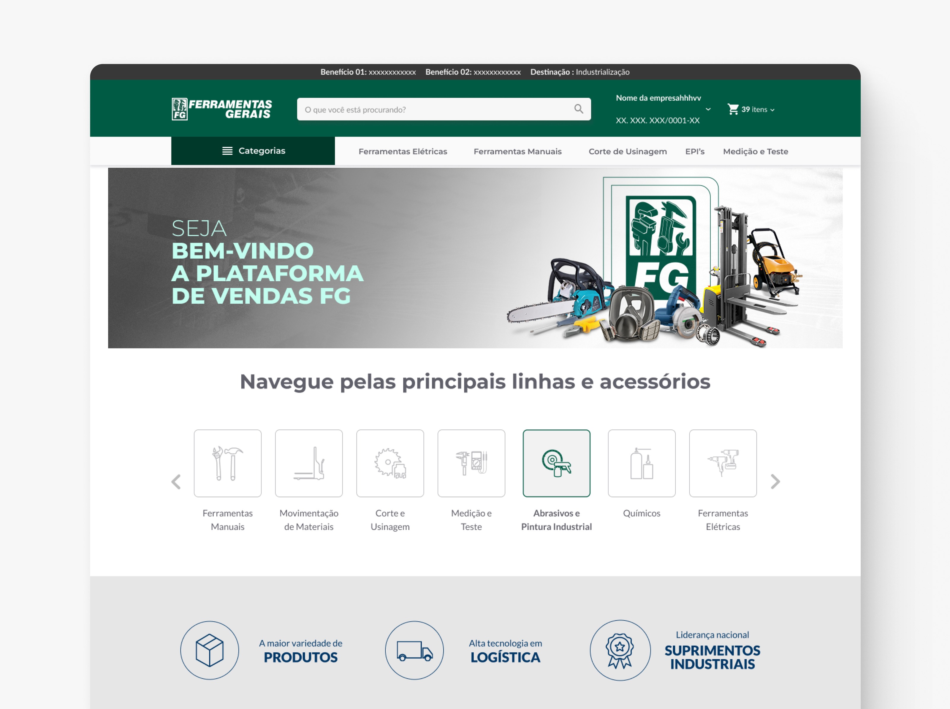 Antes - navbar colapsada